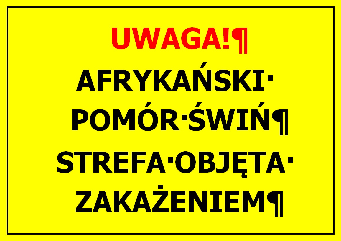 Afrykański Pomór Świń